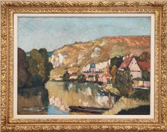 Lake view, possibly Vermont - Arthur B. Wilder