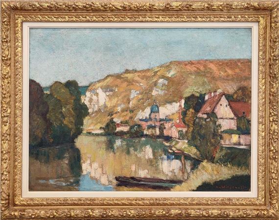 Lake view, possibly Vermont - Arthur B. Wilder