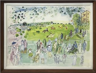 Raoul Dufy | Ascot 1935 (1935) | MutualArt