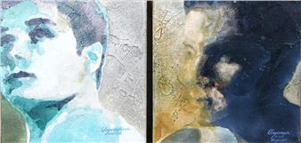 TWO BOB CHRZOWSKI OIL PAINTINGS - Bob Chrzanowski