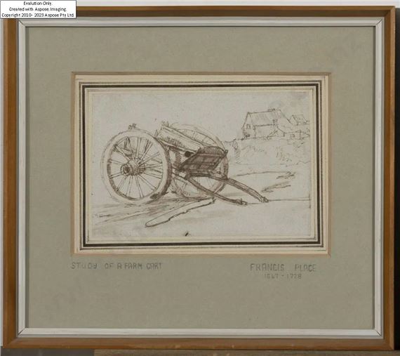 Study of a Farm Cart - Francis Place