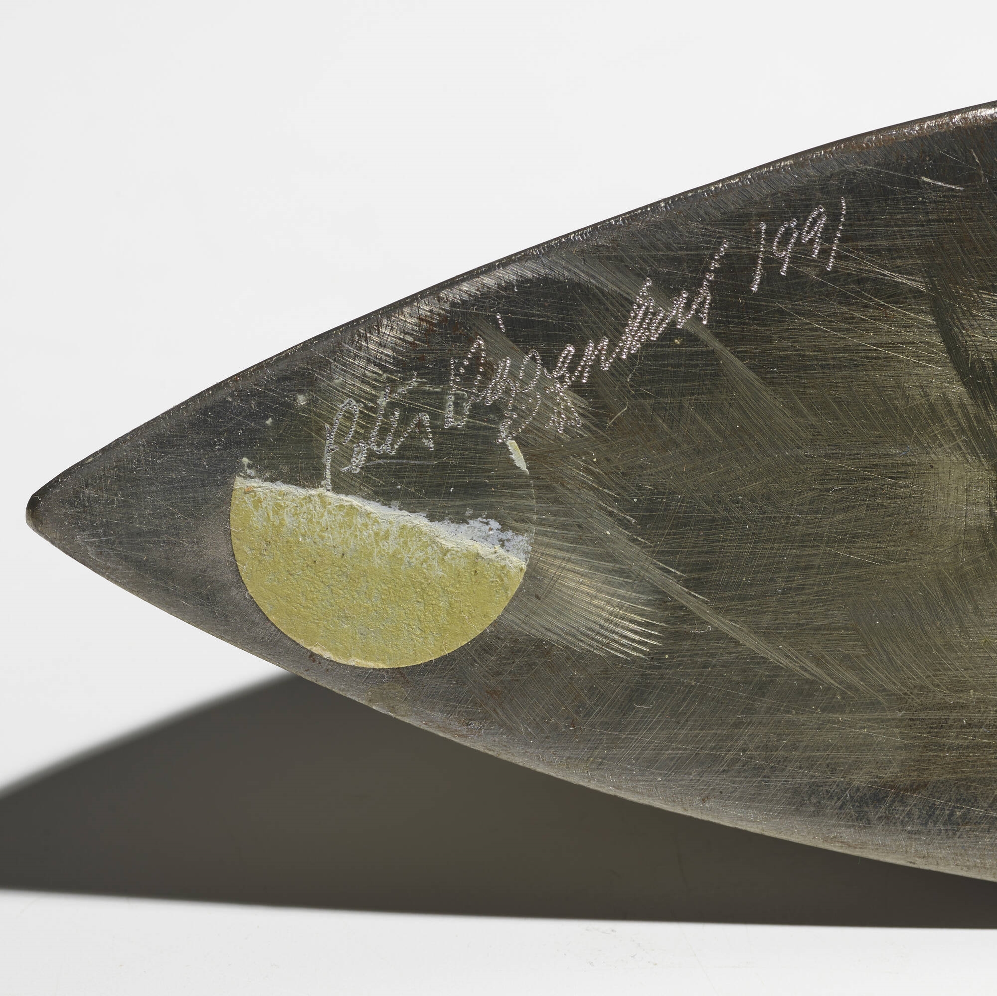 Artwork by Peter Diepenbrock, Untitled (two works), Made of steel