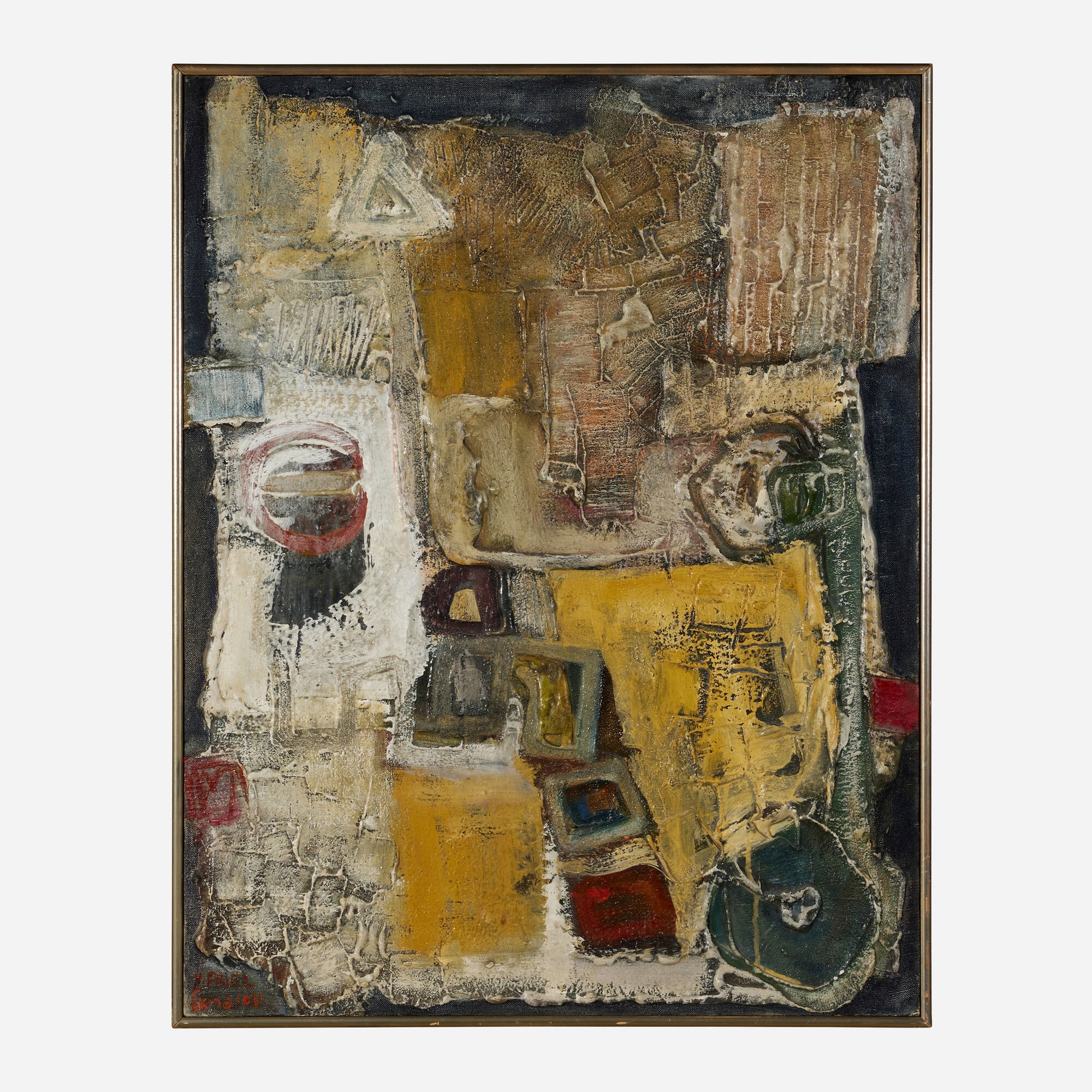 Artwork by Yossi Priel, Untitled, Made of mixed media on canvas