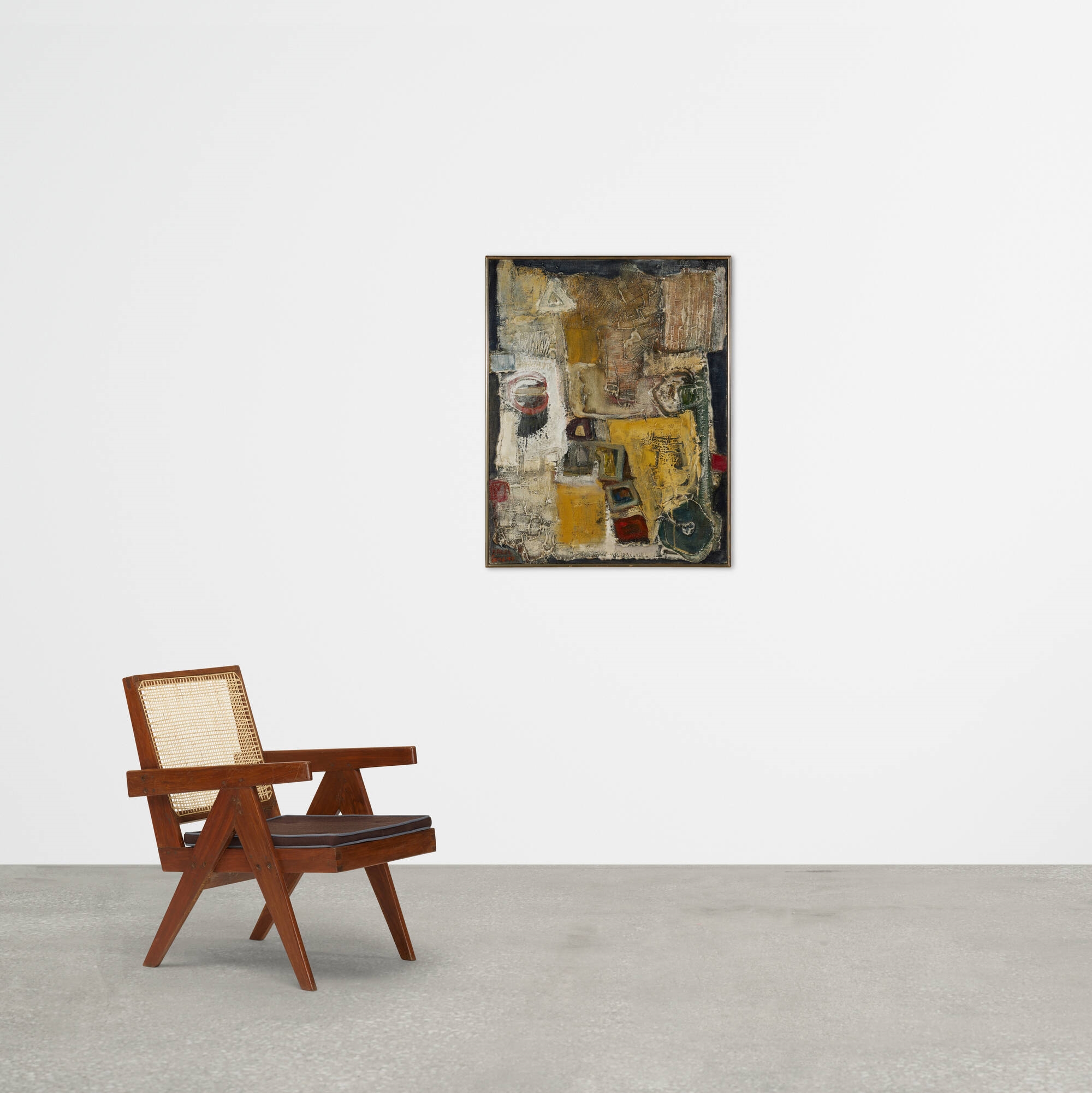 Artwork by Yossi Priel, Untitled, Made of mixed media on canvas