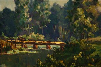 signed C H Binard. H.47 W.52cm. - Charles H. Binard