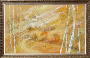 Artwork by Ladislav E. Sulík, Gerlach, Made of oil on plywood