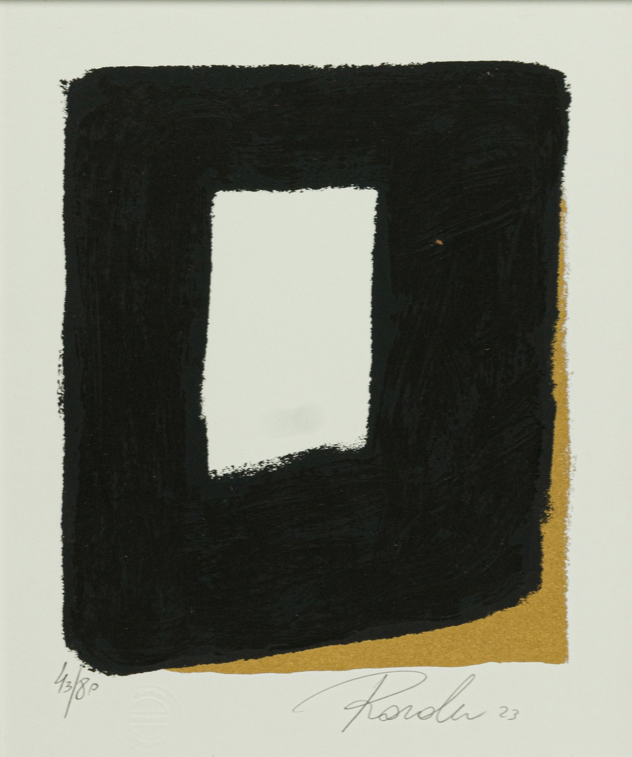 Artwork by Decio Rosolen, Composição, Made of serigraph