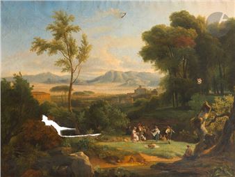 Dancers in the Italian countryside - Garnier