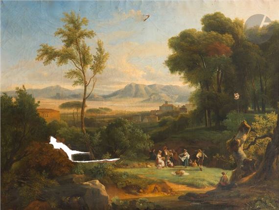 Dancers in the Italian countryside - Garnier