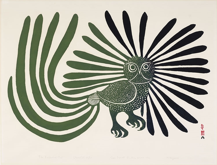 Kenojuak Ashevak | THE OWL (1969) | MutualArt
