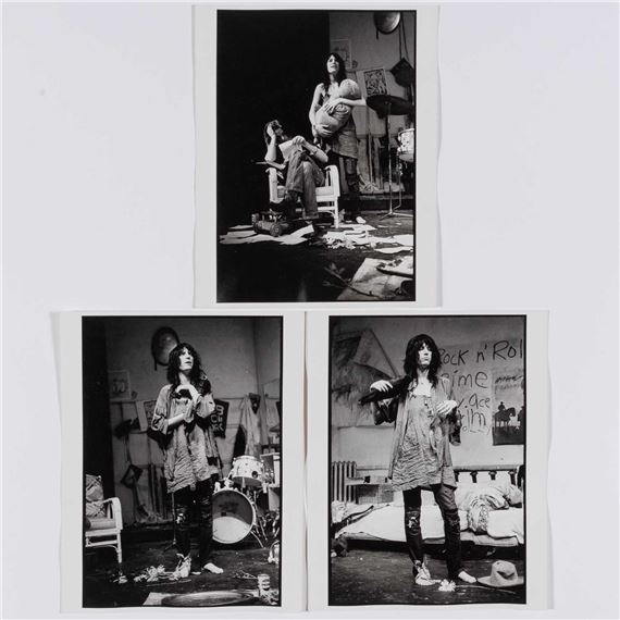 A black-and-white triptych of candid, gritty portraits capturing raw energy and disarray.