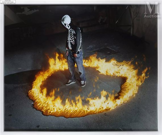 Le cercle imaginaire by Mohamed Bourouissa, 2008