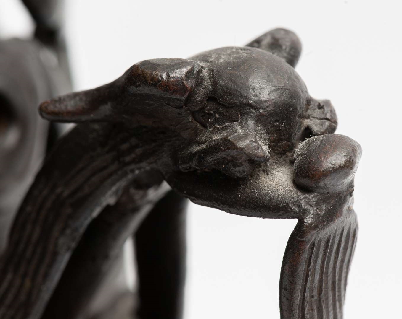 Artwork by Chinese School, 19th Century, A Chinese bronze censer with cover, Made of bronze