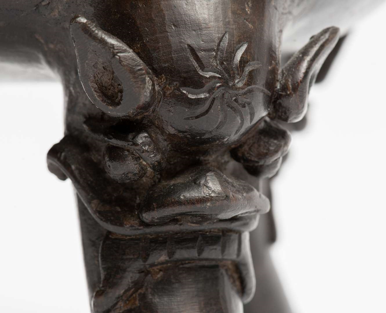 Artwork by Chinese School, 19th Century, A Chinese bronze censer with cover, Made of bronze