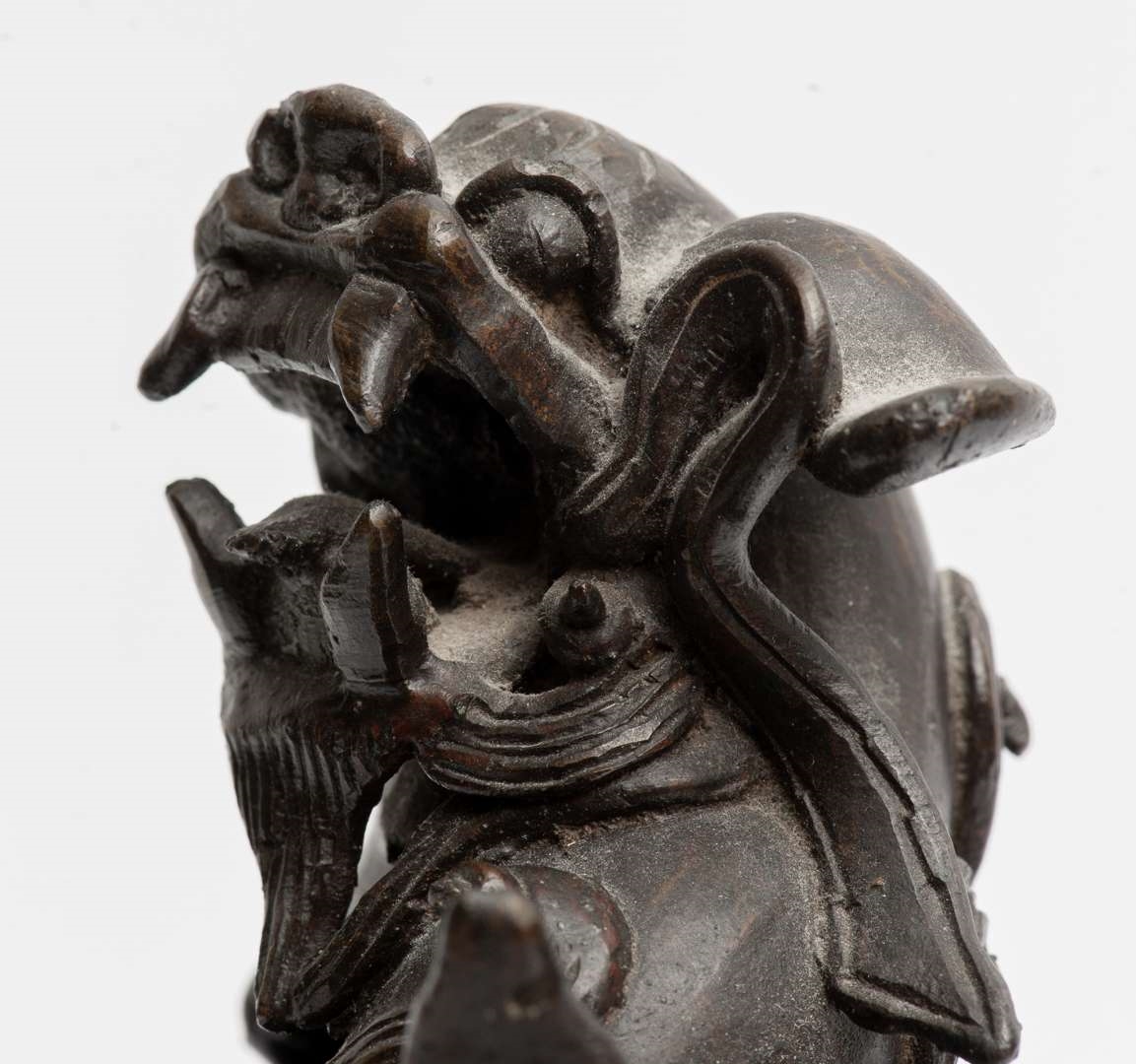 Artwork by Chinese School, 19th Century, A Chinese bronze censer with cover, Made of bronze