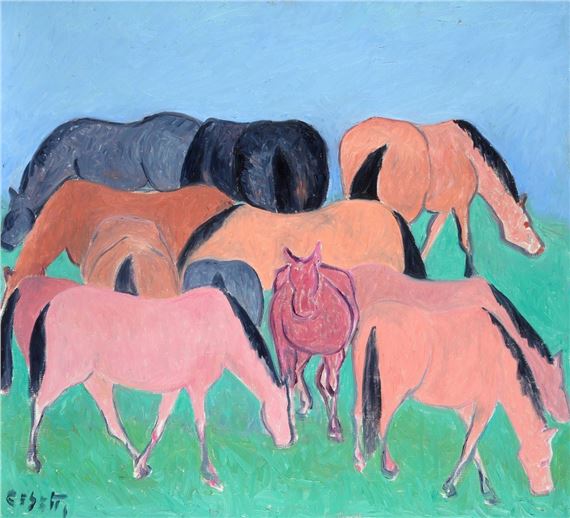 Cavalli by Giuseppe Cesetti