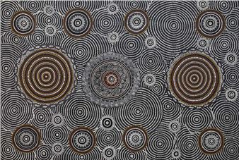 Emu Dreaming - Lisa Nampijinpa Cook