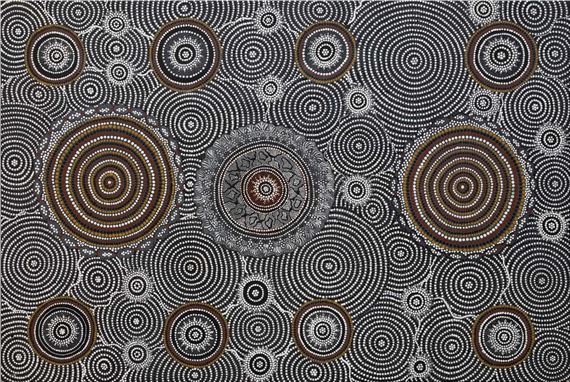 Emu Dreaming - Lisa Nampijinpa Cook