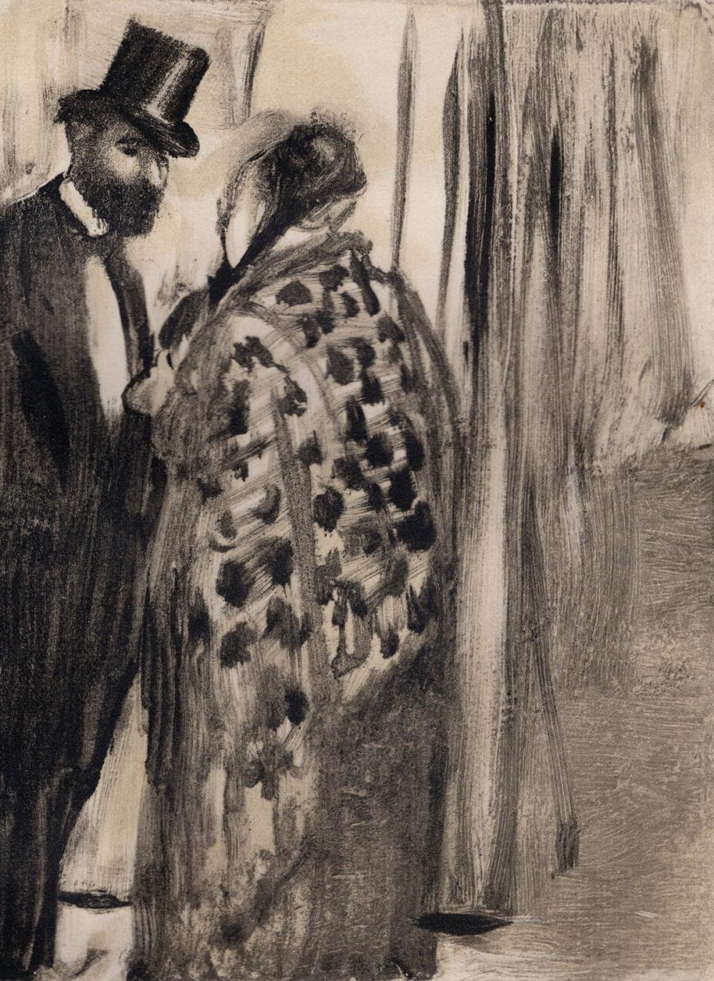 Edgar Degas | Cardinal in Conversation (from La Famille Cardinal) (1938 ...