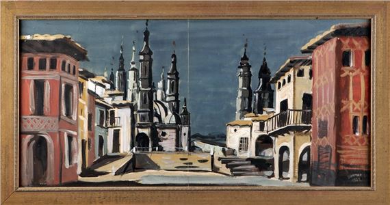 Architectural stage design - Sigfrido Burmann