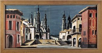 Architectural stage design - Sigfrido Burmann