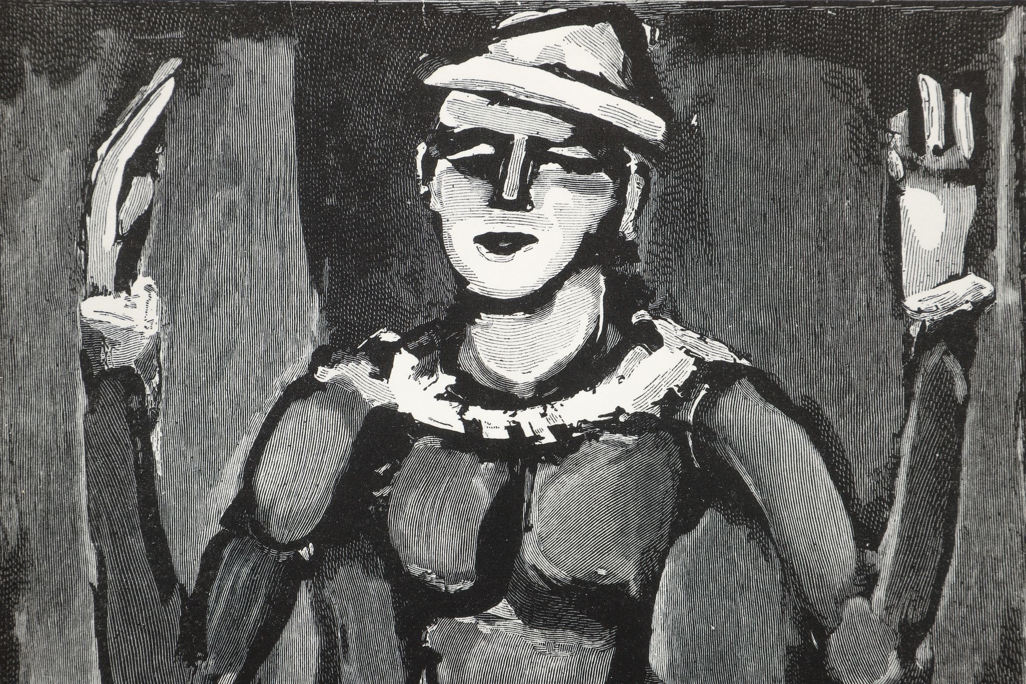 Georges Rouault | Georges Rouault 1932 woodcut Clown Assis (1932 ...
