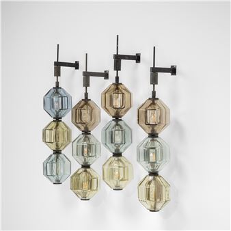 Quattro lampade a parete - Vinicio Vianello