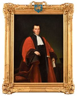 Portrait of magistrate de Campredon . 80 x 58 cm - Jean Pierre Monceret