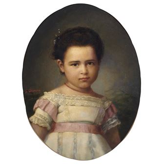 Portrait of a Young Girl - Etta Merrick Graves