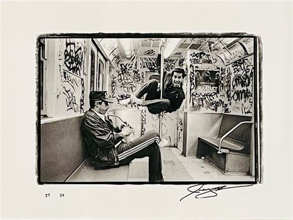 Metro B-Boys Printed on fine art paper Limited edition 37 x 25 cm by Ricky Flores