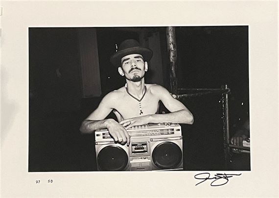 Jay & the Boombox B-Boys Printed on fine art paper Limited edition 37 x 25 cm by Ricky Flores