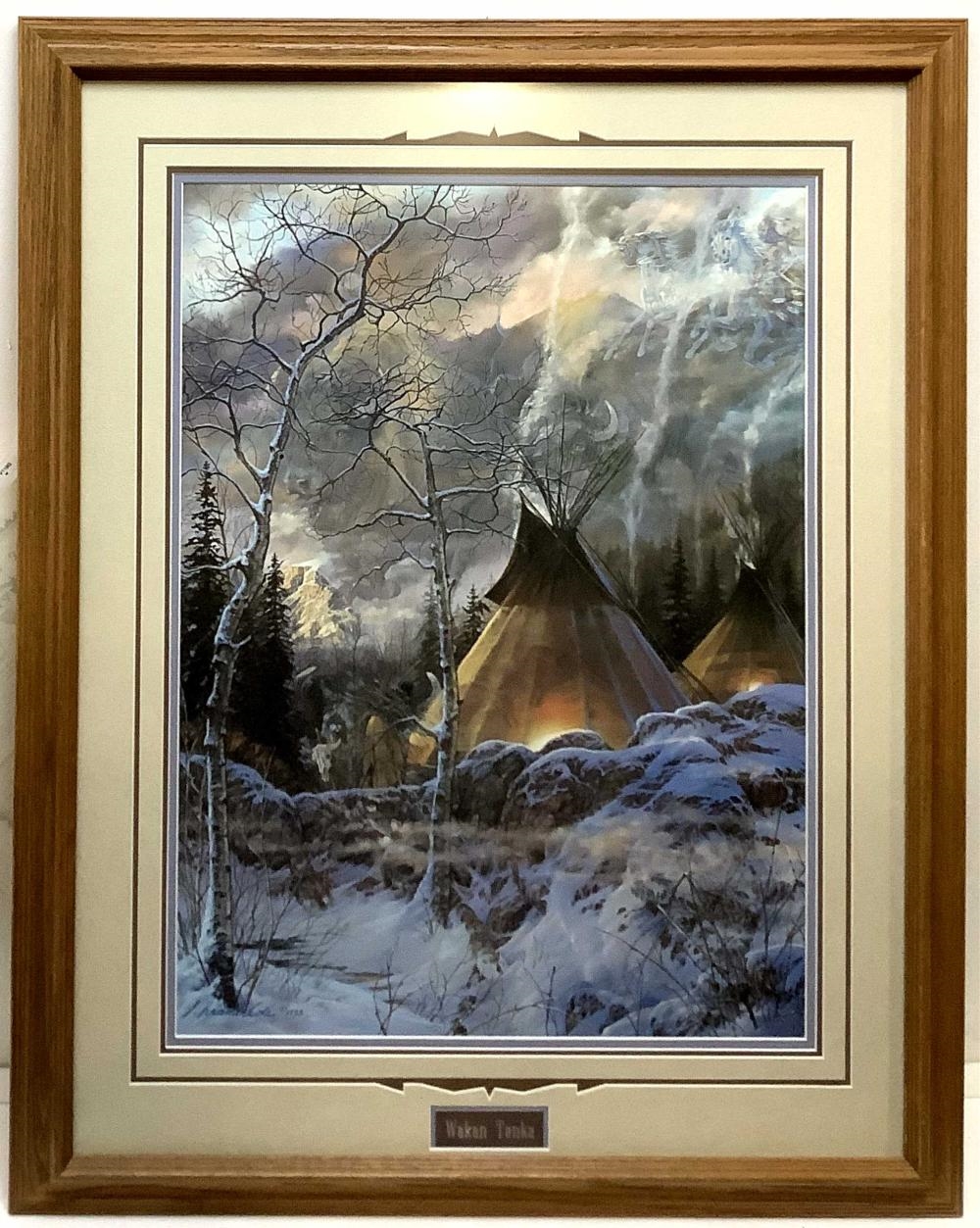 Artwork by Julie Kramer, Julie Kramer Cole Signed & Numbered Print, Made of Print