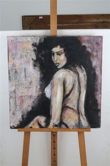 Femme nue - Nora Boudjemaï