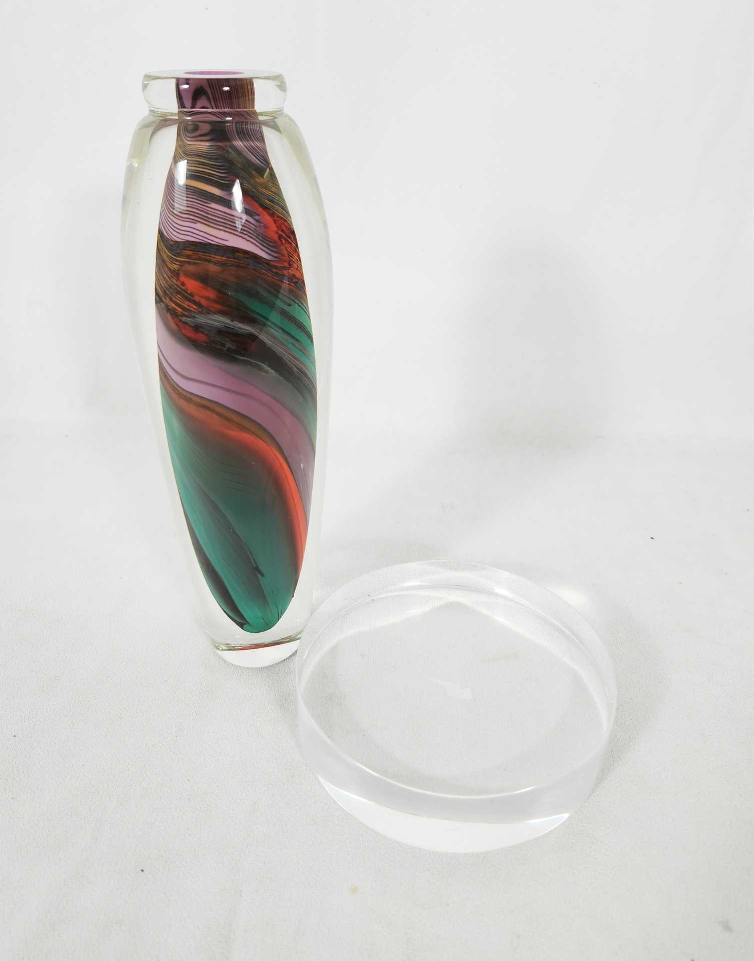 Steven Main | Art Glass Vase - 1988 (1988) | MutualArt