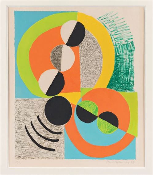 Affreux Jojo by Sonia Delaunay, 1969