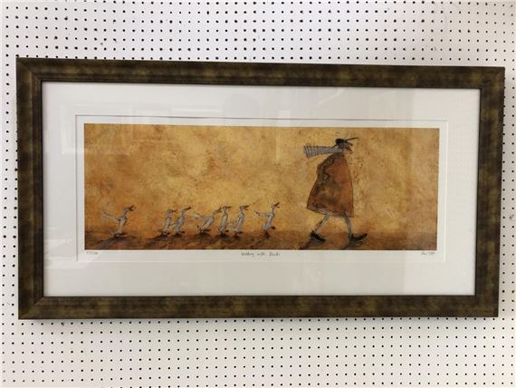 Sam Toft | Walking with Ducks | MutualArt