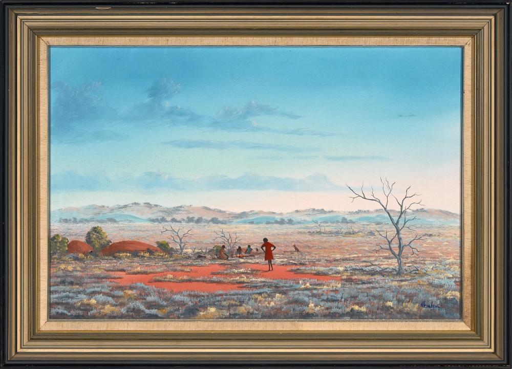 Jack Absalom The Red Dress (1977) MutualArt