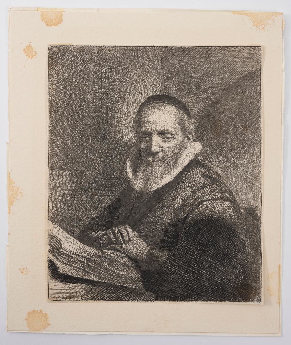 Rembrandt van Rijn | Portrait of Jan Cornelis Sylvius (1633) | MutualArt