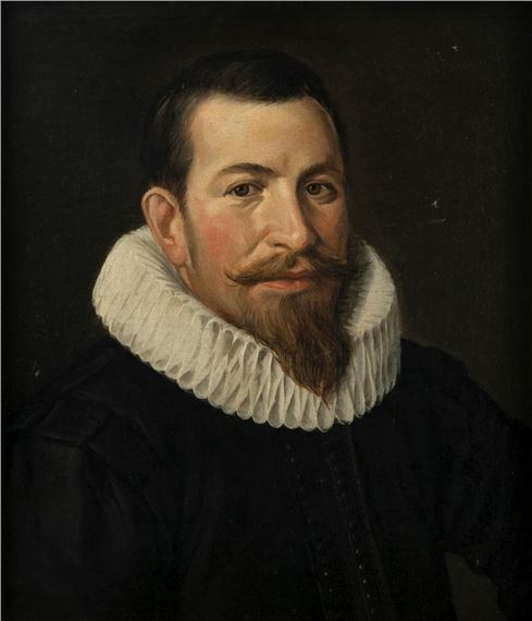 Dutch School, 17th Century | Portrait of a gentleman in a dark dress ...