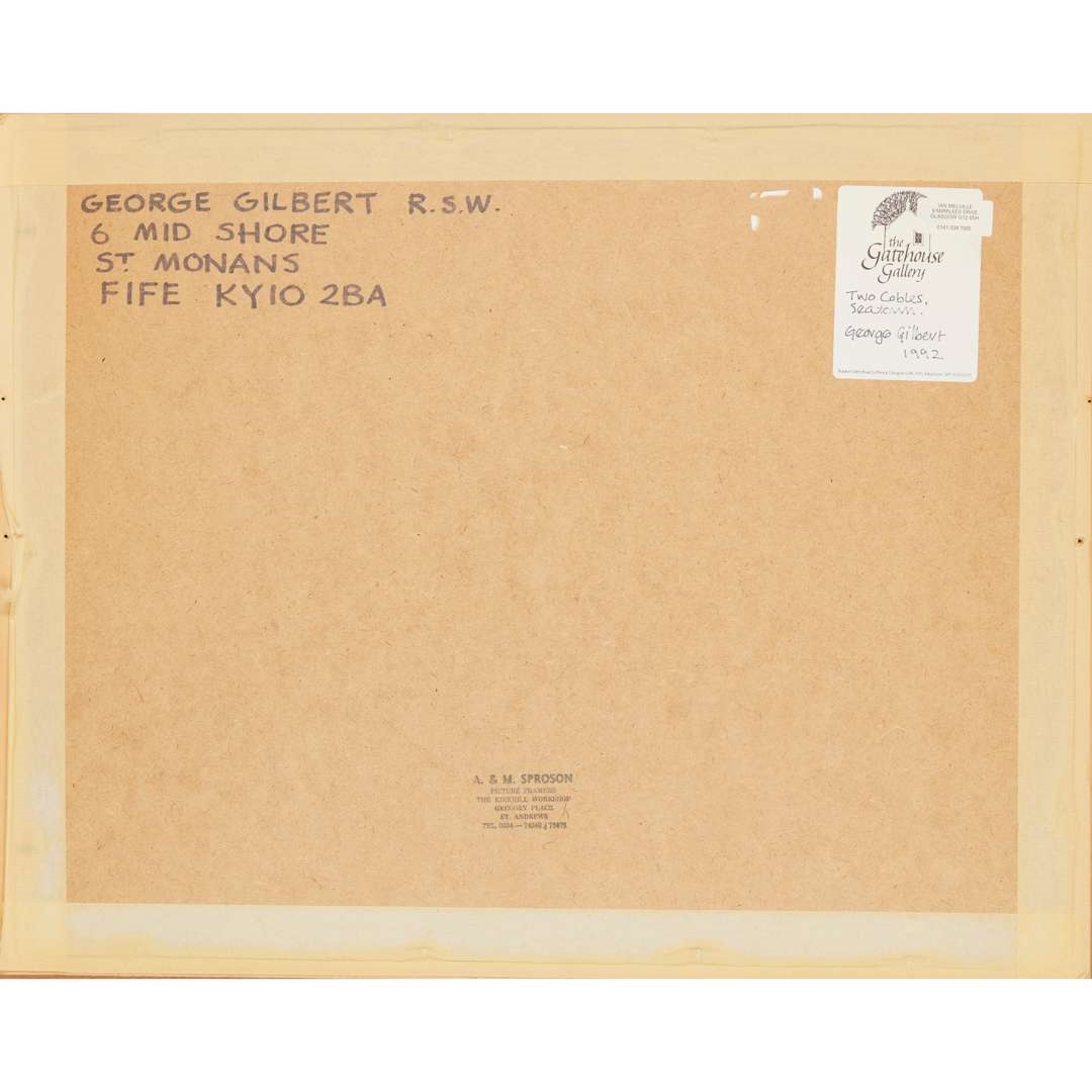George Gilbert | GEORGE GILBERT R.S.W., P.A.I. (SCOTTISH 1940 (92 ...