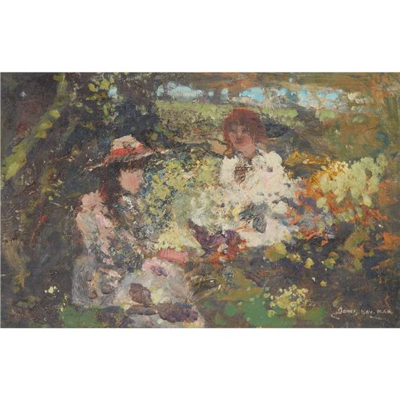 JAMES KAY R.S.A., R.S.W. (SCOTTISH 1858-1942 by James Kay