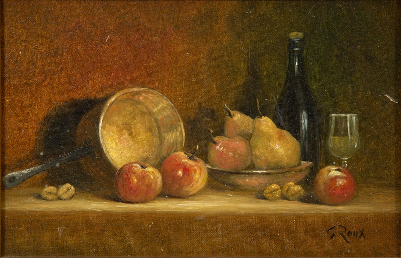 Gérard Roux | Gérard Roux (French, b. 1942) Nature morte à la bouteille ...