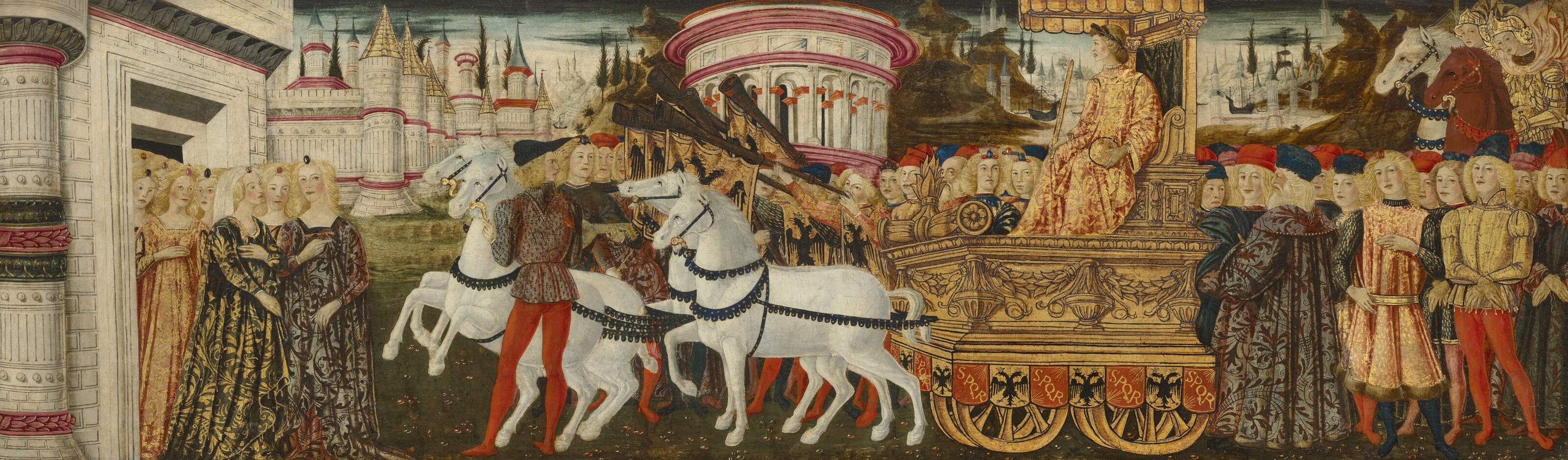 Francesco di Giorgio Martini | The Triumph of Julius Caesar | MutualArt