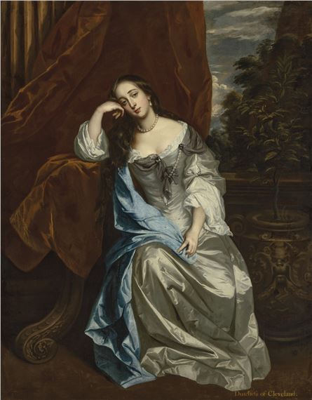 Sir Peter Lely Portrait Of Barbara Villiers Countess Of Castlemaine 