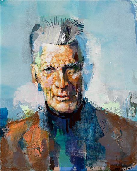 Tom Byrne | PORTRAIT OF SAMUEL BECKETT | MutualArt
