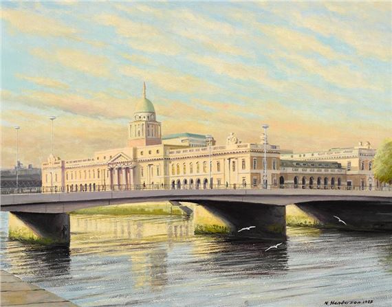 CUSTOM HOUSE, DUBLIN, 1985 by Neville Henderson, 1985