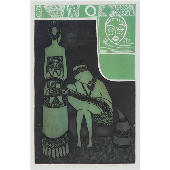 A VISIT II by Mathias Muleme, 1981