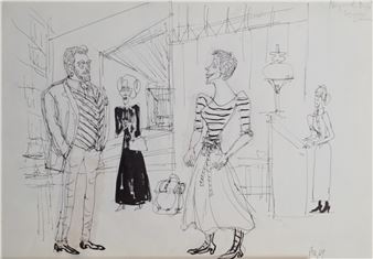 Stage Image from "Bygmester Solness" - Randi Monsen