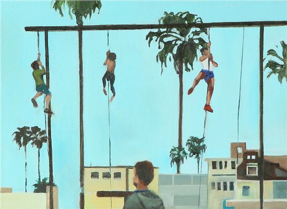 Children Exercise by Netta Lieber Sheffer, 2017