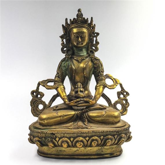 Buddha statue by Nepalese School